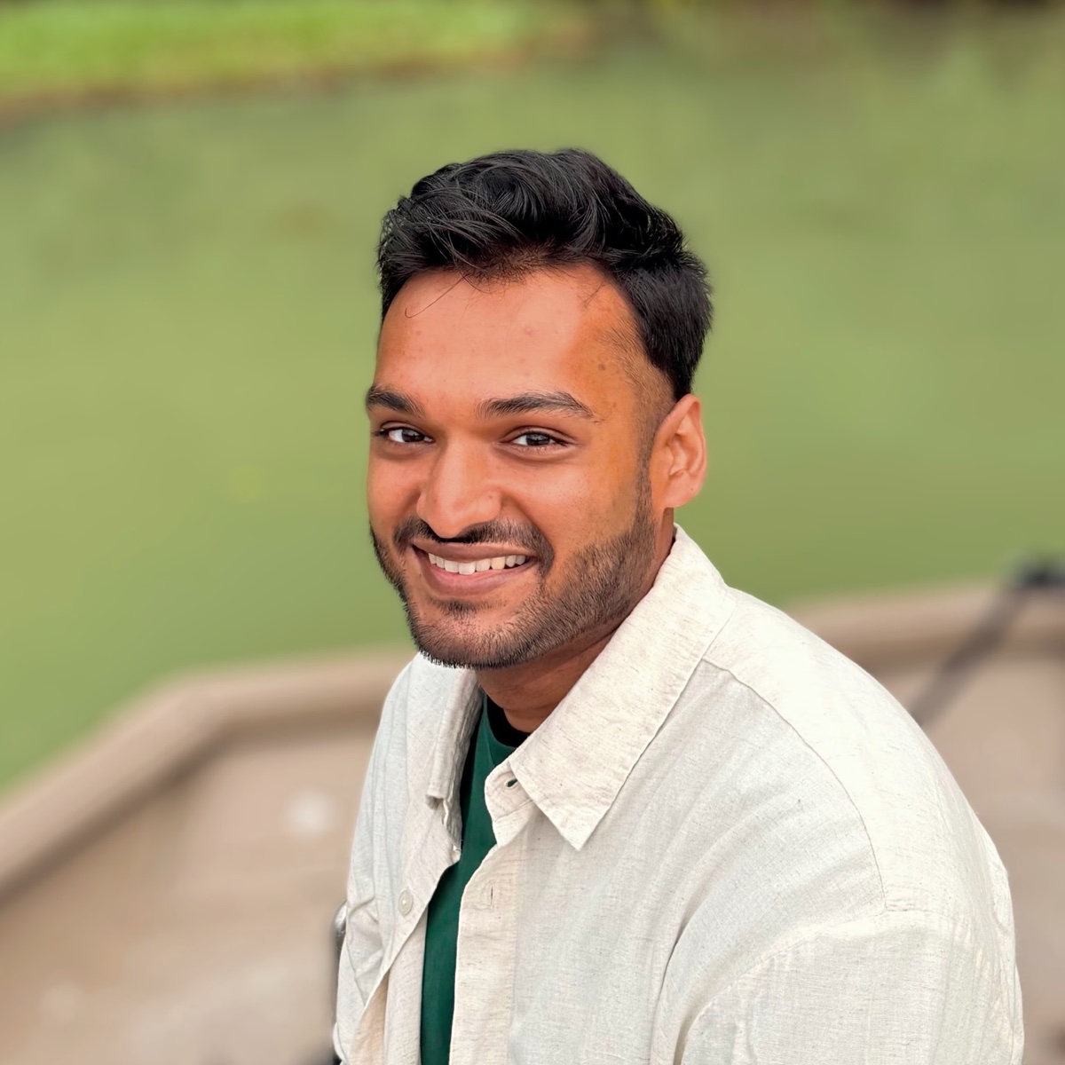 Sparsh Agarwal smiling